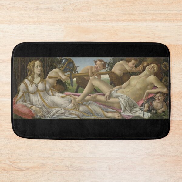 Item preview, Venus and Mars Botticelli Mythology designed and sold by artofuniverse.