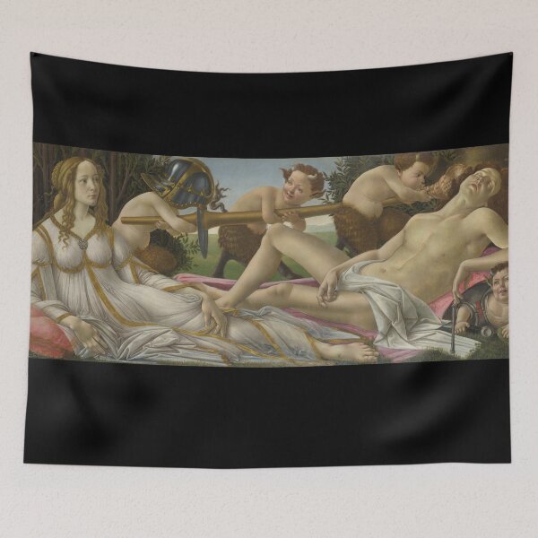 Item preview, Venus and Mars Botticelli Mythology designed and sold by artofuniverse.