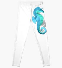 Low Poly Seepferdchen - Standalone Leggings