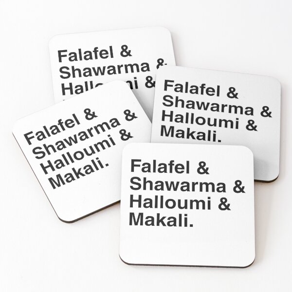 Item preview, Falafel & Shawarma & Halloumi & Makali designed and sold by caroline4h48.