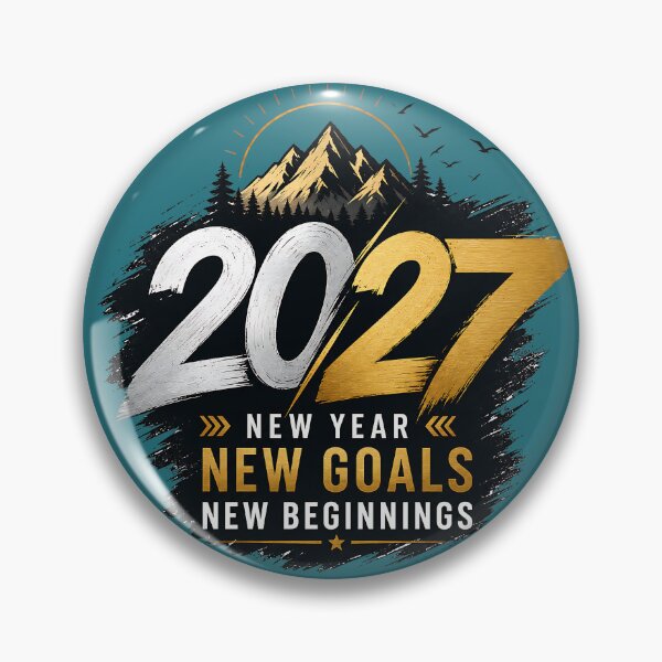 Item preview, 2027 New Year New Goals T-Shirt designed and sold by DealNest.
