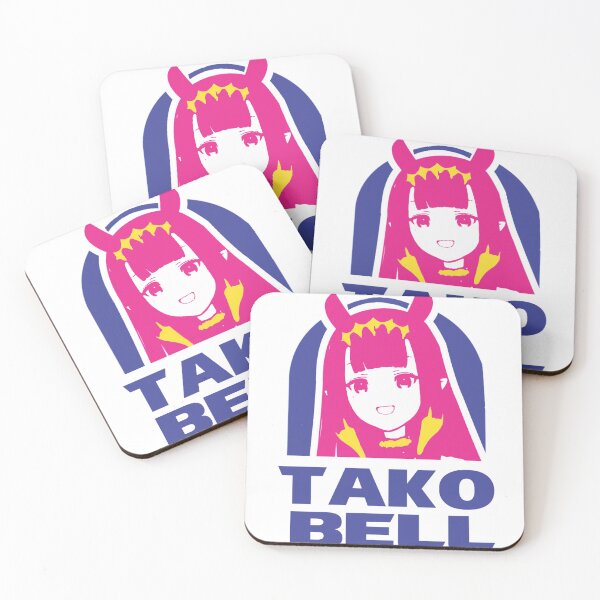 Item preview, Hololive EN Ina TAKO BELL Logo Parody designed and sold by Great21.