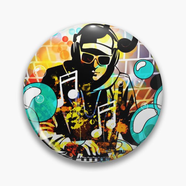 Item preview, DJ Stereo in the House designed and sold by DEZINOMANIA.