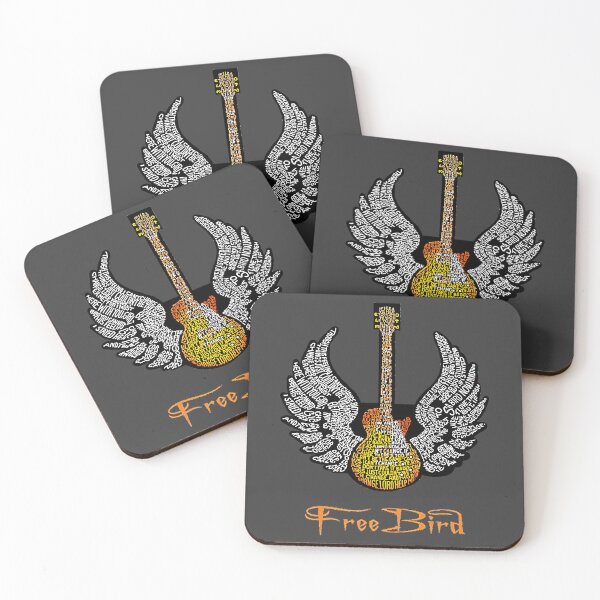 Item preview, Acoustic Guitar Wings Typography Song Lyric designed and sold by KikLe.
