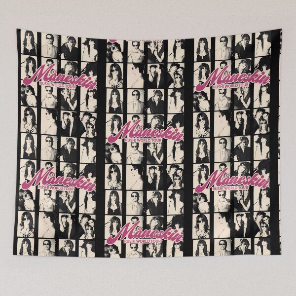 Item preview, Måneskin Rush World Tour Vintage Rock designed and sold by eessaamm012.