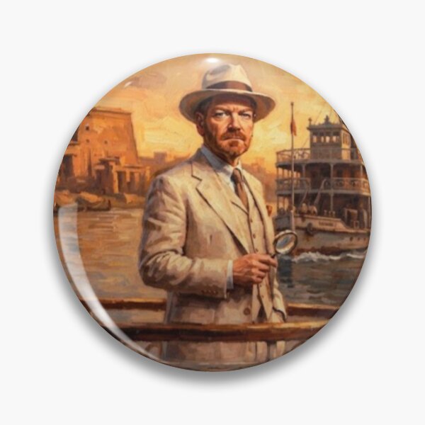 Item preview, Death on the Nile Mystery Fine Art Tribute designed and sold by Art's Diner.