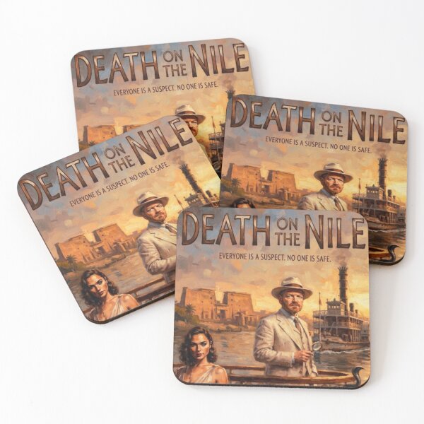Item preview, Death on the Nile Mystery Fine Art Tribute designed and sold by Art's Diner.
