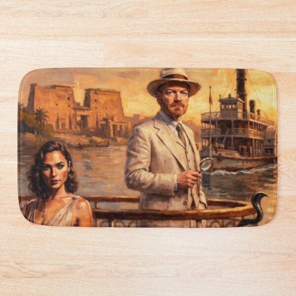 Item preview, Death on the Nile Mystery Fine Art Tribute designed and sold by Art's Diner.
