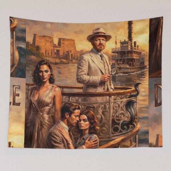 Item preview, Death on the Nile Mystery Fine Art Tribute designed and sold by Art's Diner.