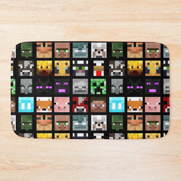 Item preview, blocky gaming pattern steve creeper enderman minecrafter designed and sold by Infdesigner.