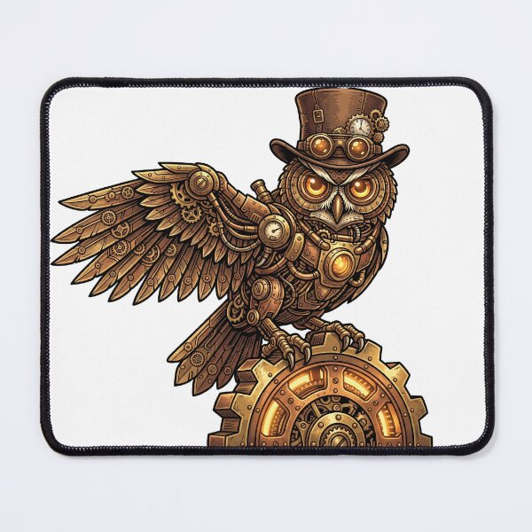 Item preview, Steampunk Clockwork Owl designed and sold by Ronzluvop.