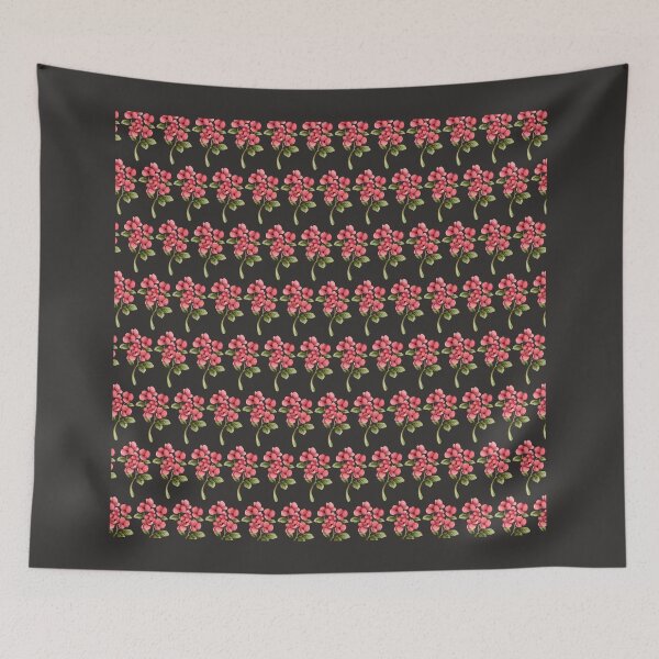 Item preview, Botanical Pink Flower Pattern designed and sold by manojbalan1968.
