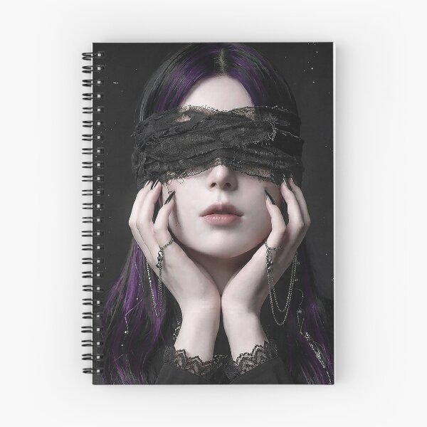 Item preview, Silence of the Soul - Blindfold Portrait designed and sold by abanoubnabil.