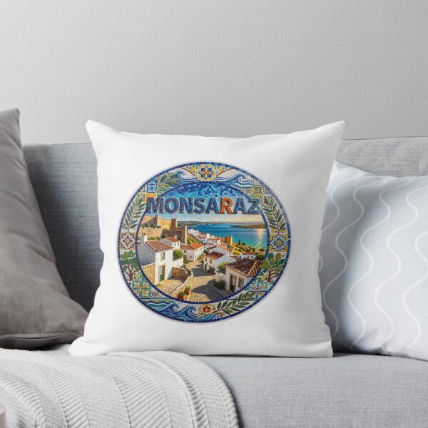 Item preview, Monsaraz Medieval Mosaic Travel Sticker Summer Souvenir designed and sold by Imaginarium of Chaos falcon88 .