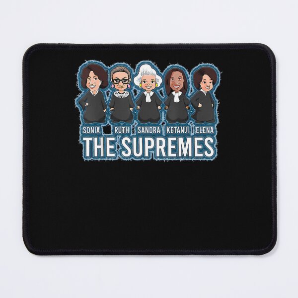 Item preview, Five Female Justices Chibi Cartoon Denim designed and sold by merchingo97.