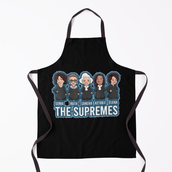 Item preview, Five Female Justices Chibi Cartoon Denim designed and sold by merchingo97.