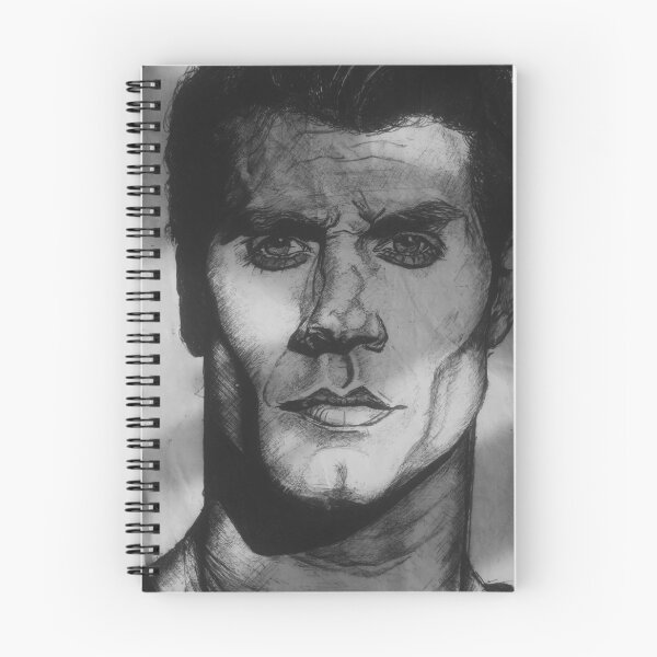 Item preview, Man of Steel Henry Cavill Ink Portrait designed and sold by InkcredibleNG.