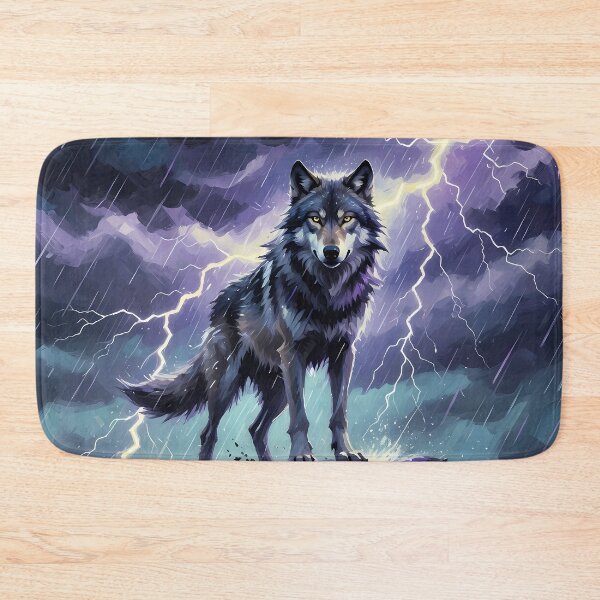 Item preview, Storm Wolf Lightning designed and sold by RkskArt.