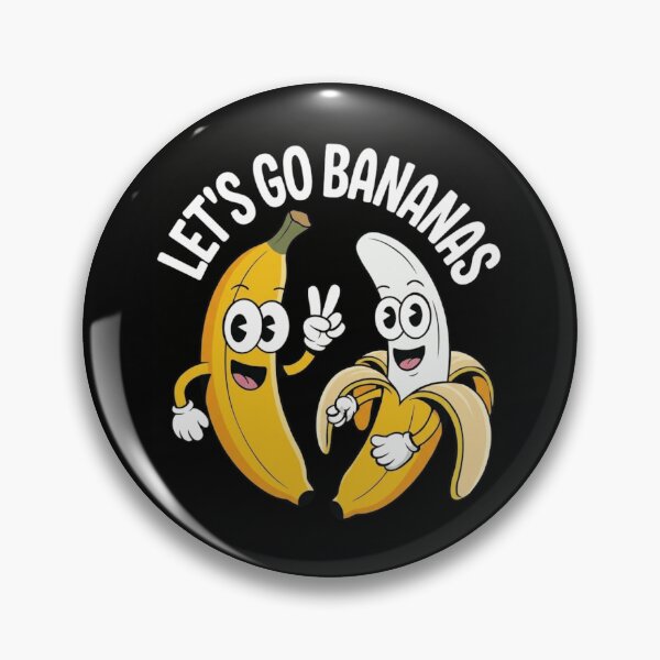 Item preview, Lets Go Bananas Funny Retro Vintage 1930s Cartoon Fruit designed and sold by haitrieuic96.