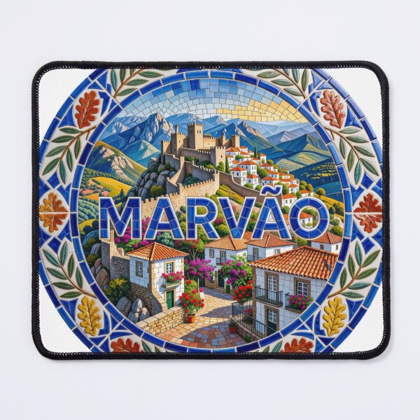 Item preview, Marvao Hilltop Mosaic Travel Sticker Summer Souvenir designed and sold by Imaginarium of Chaos falcon88 .