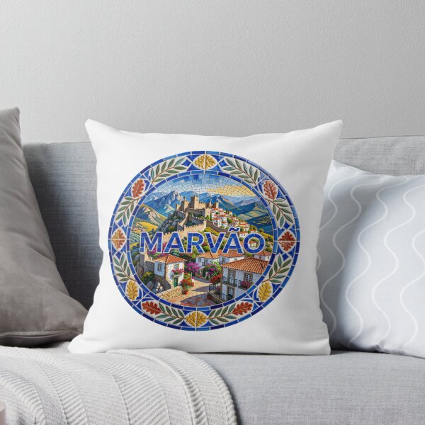 Item preview, Marvao Hilltop Mosaic Travel Sticker Summer Souvenir designed and sold by Imaginarium of Chaos falcon88 .