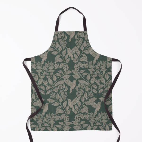 Item preview, Medium Coffee plants, coffee garden, hummingbird and bees, coffee arabica designed and sold by DColourMuse.