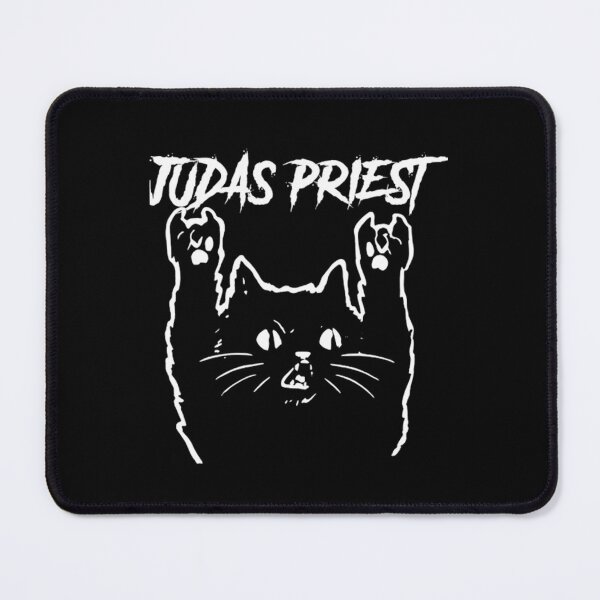 Item preview, Angry Black Cat Making Metal Horns Gesture designed and sold by ziekenlogox.