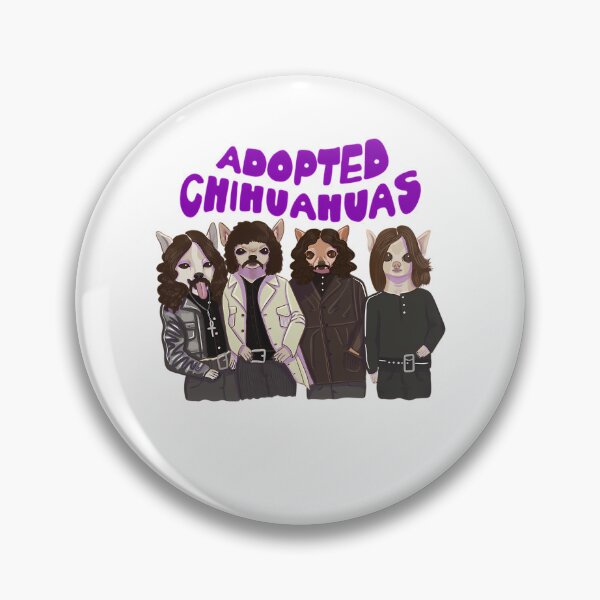 Item preview, Adopted Chihuahuas Four Band Members Portrait designed and sold by ziekenlogox.