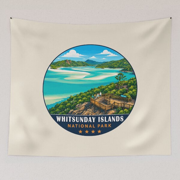 Item preview, Whitsunday Islands National Park designed and sold by Gideon Emmerich.
