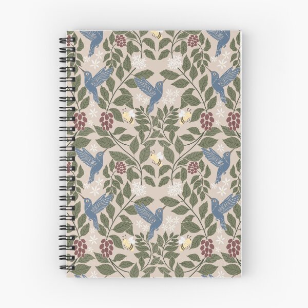Item preview, Medium Coffee plants, coffee garden, hummingbird and bees, coffee arabica  designed and sold by DColourMuse.