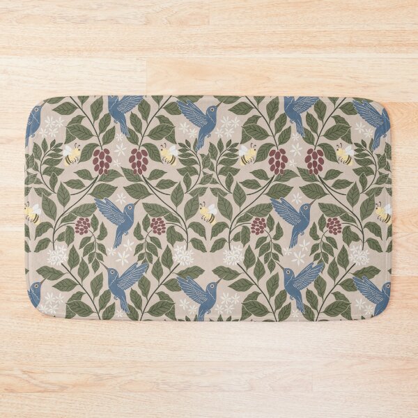 Item preview, Medium Coffee plants, coffee garden, hummingbird and bees, coffee arabica  designed and sold by DColourMuse.