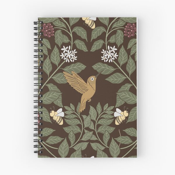 Item preview, Coffee plants, coffee garden, hummingbird and bees, coffee arabica  designed and sold by DColourMuse.