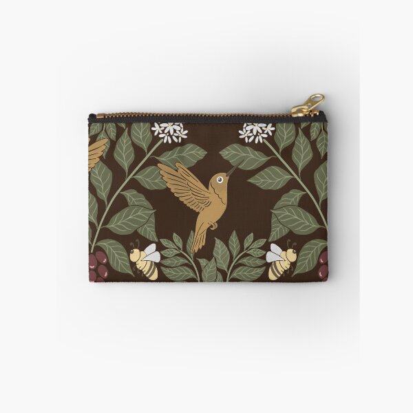Item preview, Coffee plants, coffee garden, hummingbird and bees, coffee arabica  designed and sold by DColourMuse.
