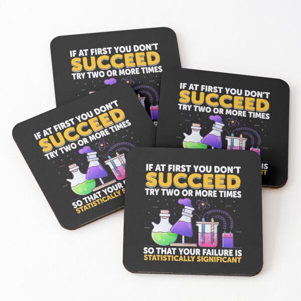 Item preview, Statistically Significant Failure Funny Science Chemistry Joke designed and sold by haitrieuic96.
