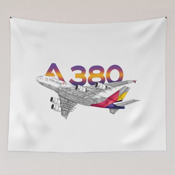 Item preview, Airbus A380 designed and sold by PlanesArtByLeo.