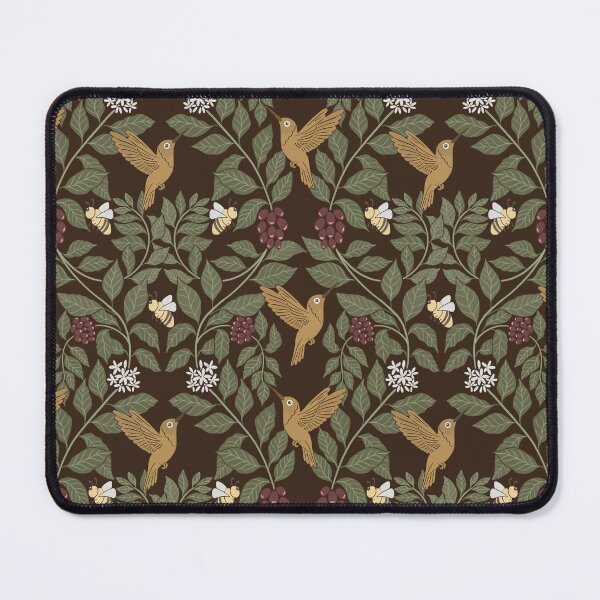 Item preview, Medium Coffee plants, coffee garden, hummingbird and bees, coffee arabica  designed and sold by DColourMuse.