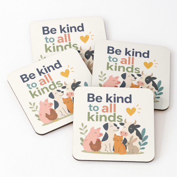 Item preview, Be Kind To All Kinds Animal Lover Graphic designed and sold by Cerys-GS.