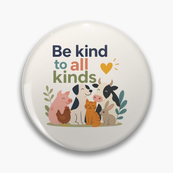 Item preview, Be Kind To All Kinds Animal Lover Graphic designed and sold by Cerys-GS.