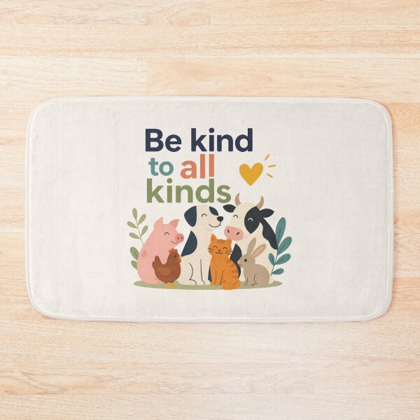 Item preview, Be Kind To All Kinds Animal Lover Graphic designed and sold by Cerys-GS.