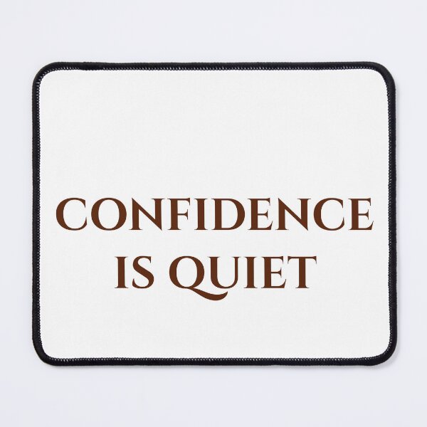 Item preview, Confidence Is Quiet | Minimalist Motivational Typography Quote designed and sold by MagicArtzz.
