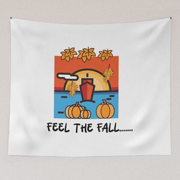 Item preview, Feel The Fall Autumn Season Sunset Design designed and sold by ANJ Creative Designs.