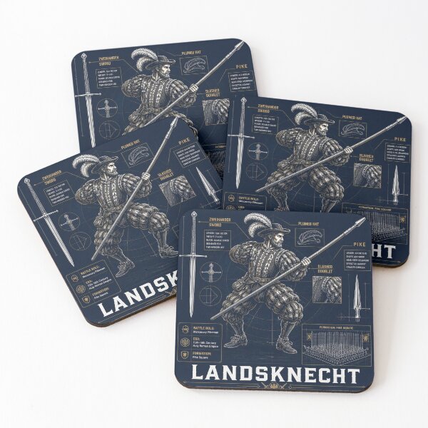 Item preview, Landsknecht Blueprint Warrior Art designed and sold by SunnyDesign82.