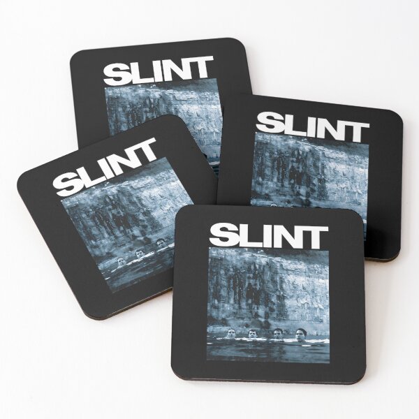 Item preview, Slint Band Members in Water Cliff Landscape designed and sold by ArTo-Wear.