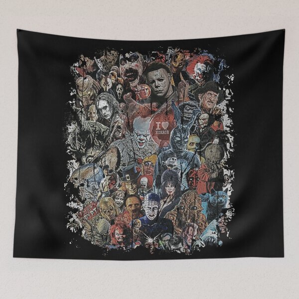 Item preview, Spooky Villains Collage Thriller Art designed and sold by Anselle.