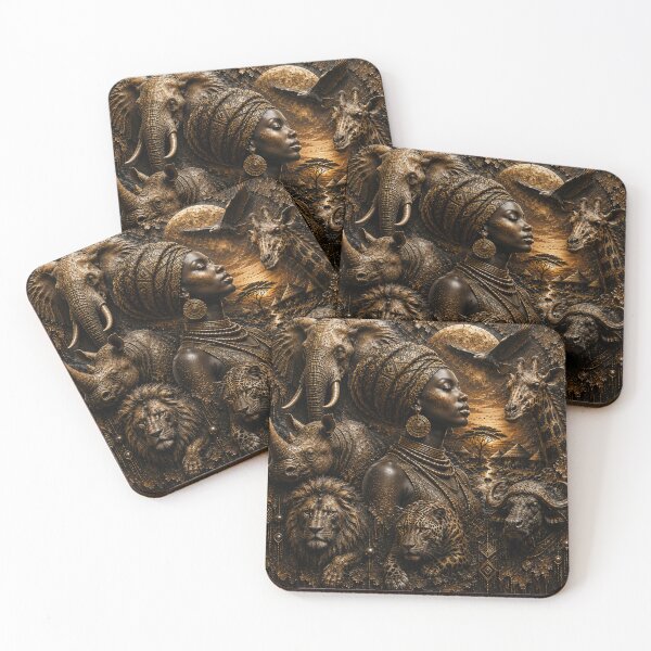 Item preview, WILD AFRICAN QUEEN  designed and sold by johnnyssandart.