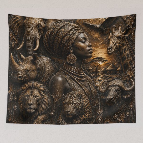 Item preview, WILD AFRICAN QUEEN  designed and sold by johnnyssandart.