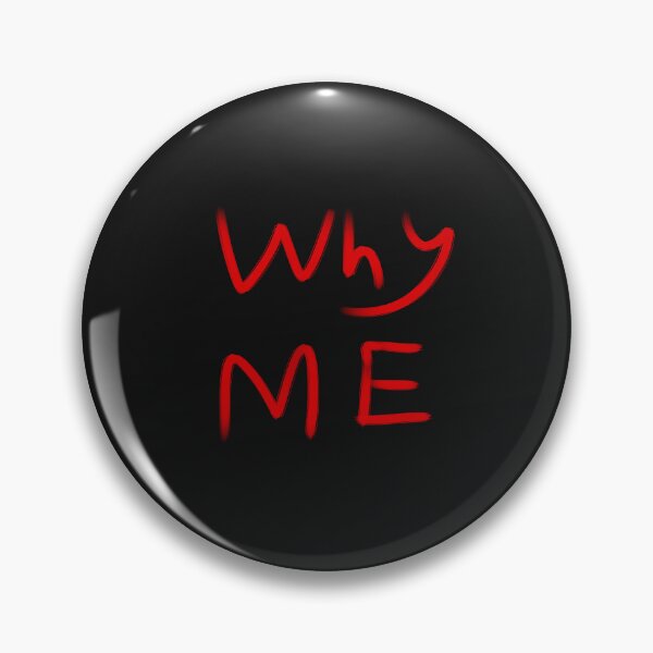 Item preview, Why Me Handwritten Text Graphic designed and sold by spazticnerve.