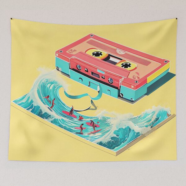 Item preview, Analog Ocean Grooves designed and sold by ONYX Pixee.