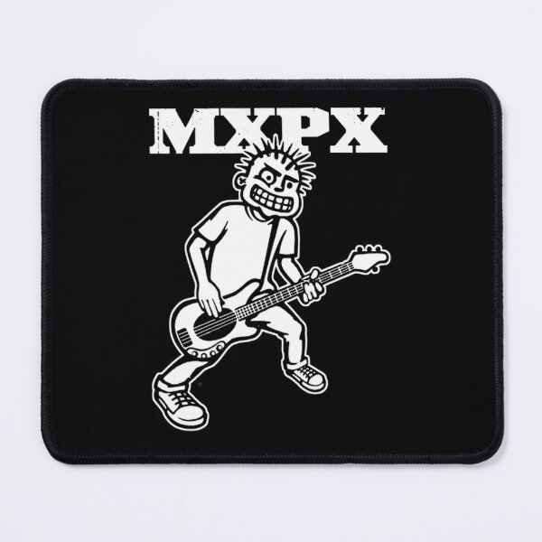 Item preview, MxPx Punk Rock Bassist Cartoon Mascot designed and sold by ArTo-Wear.