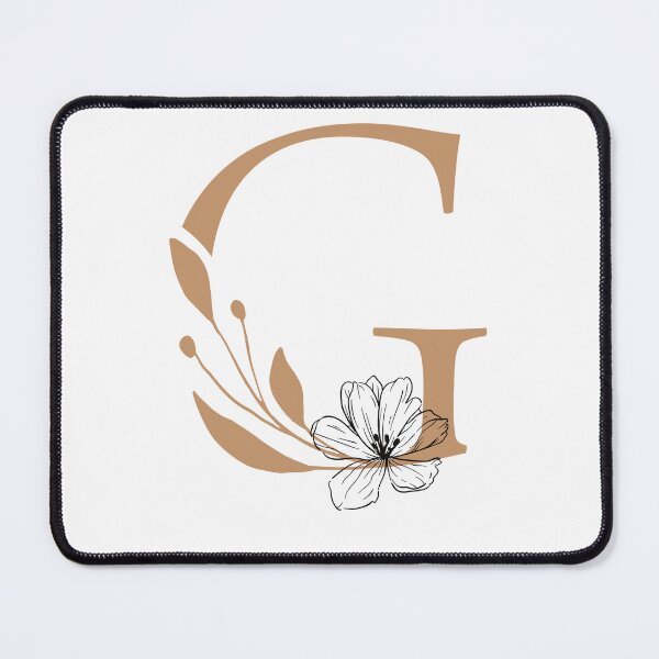 Item preview, Floral Monogram Letter G Sticker | Elegant Botanical Initial G designed and sold by Mia-sanocean.